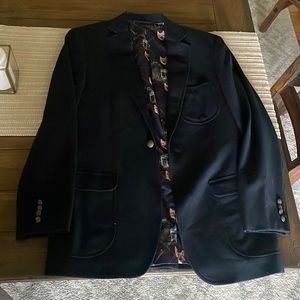 Brooks Brothers Social Primer Navy Wool Blazer size 38R